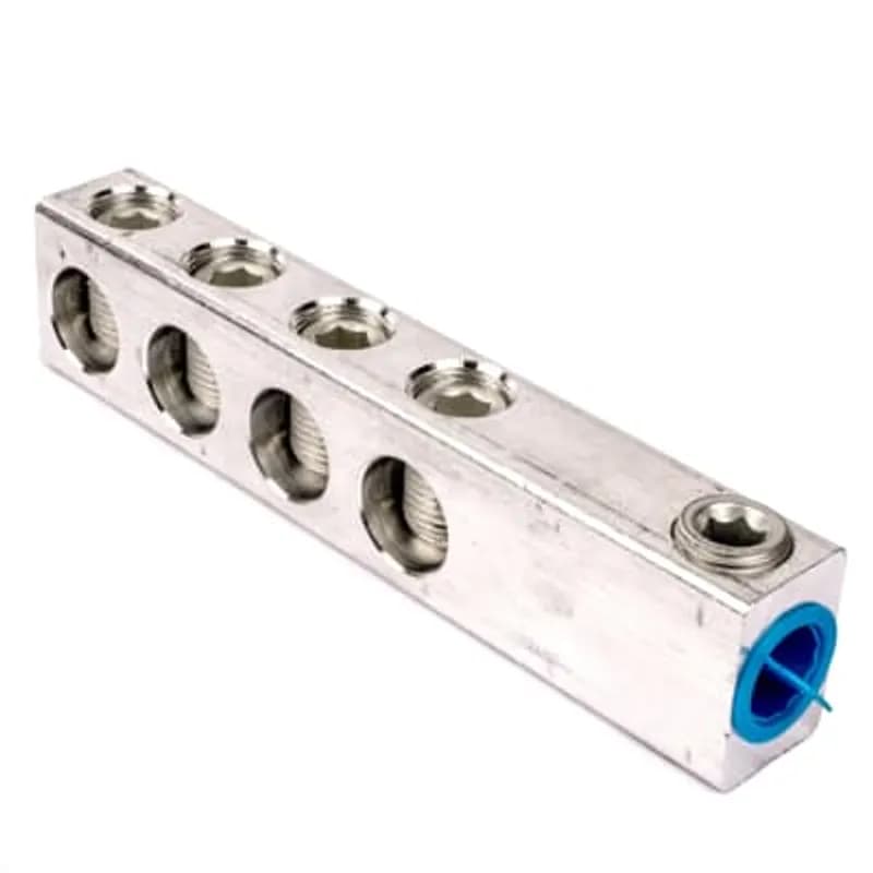ABB - Installation Products ABW 4350 C-SW - Aluminum Transformer Connector, #12 - 350 kcmil, Aluminum and Copper, Bolt 5/8 inch, Four Conductor