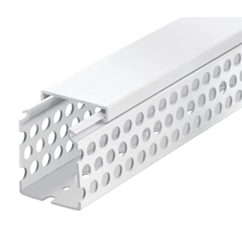 ABB - Installation Products TYD4X2RPW6 - Wiring Duct Round Hole, 4 Inches x 2 Inches, White PVC