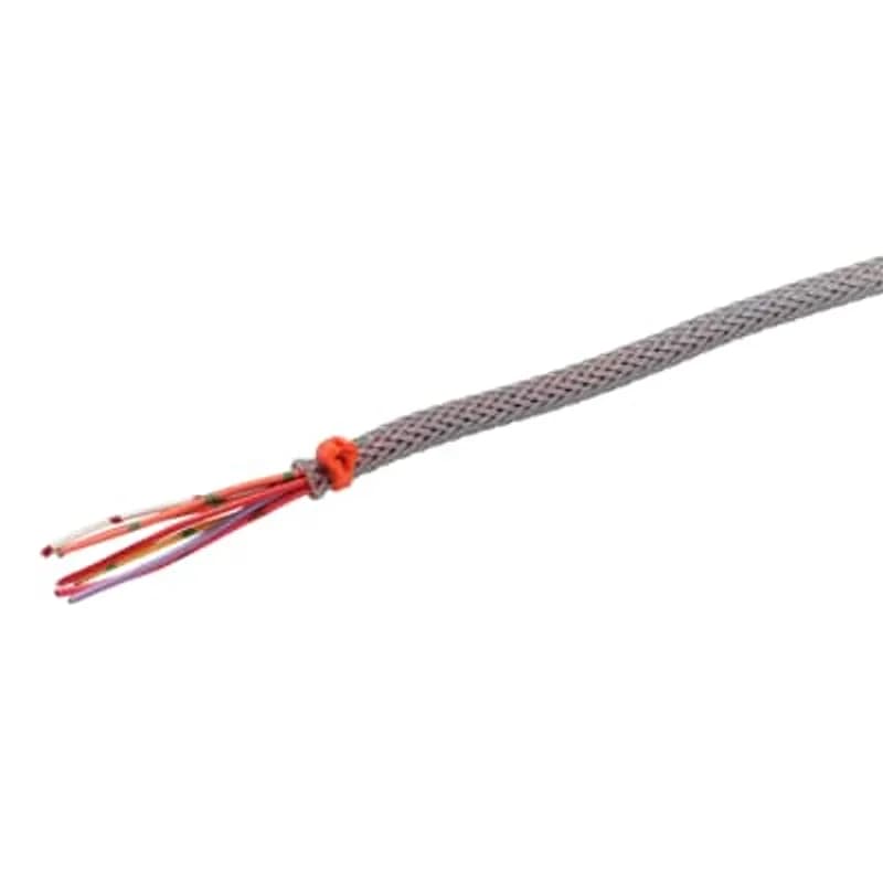 ABB - Installation Products CPS15B-50-CV0 - Flame Retardant Braided Sleeve, Black Polyester for Temperatures -50 Degrees Celsius (-58 F) up to 150 Celsius (302 F), Nominal Diameter 15mm (0.590 Inches), Expandable Diameter Range 13mm (0.512 Inches) to 20mm (0.787 Inches), Mini-Reel Length 50m (164.04 Feet)