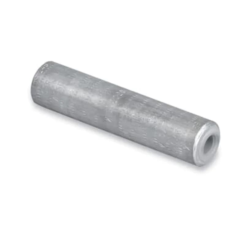 ABB - Installation Products X 1 U 1010-10 W/HS - Heat Shrink Insulated Aluminum Service Entrance Compression Splices, Conductor A: Yellow Cap, Wire Size 1/0 Stranded, 1/0 ACSR, Conductor B: Yellow Cap, Wire Size 1/0 Stranded, 1/0 ACSR. 10 inch long. For AL to AL or AL to CU Conductors. Installing Dies 840, TX, 249, 76, 11A. Oil Stop, Oxide Inhibitor.