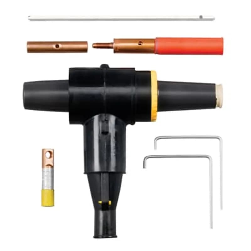 ABB - Installation Products 167LRT-F5220-SG3 - 15kV, 200 Amps, Loadbreak, Elbow-T, with Sealing Kit, Cable Insulation Diameter .640- .820 inches, Bi-Metal Lug, Conductor Size #2 Stranded/Compressed or #1 Solid/Compact.