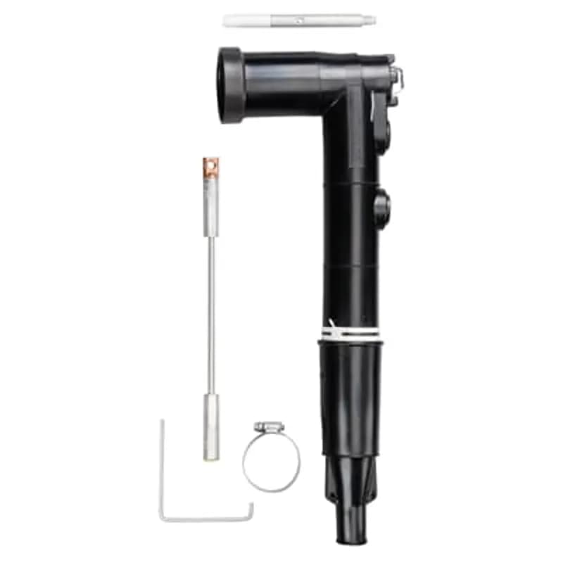 ABB - Installation Products 167RLR-G-5250-S - 200 Amp, 15kV, Loadbreak Replacement Elbow Connector without Test Point, Cable Insulation Diameter 0.760 inch to 0.950 inch. Bi-Metal Compression Lug. Conductor Size AWG Compressed Stranded 2/0 /Solid 3/0 /mmSquared 67.43. 200ECS Jacket Seal Included.