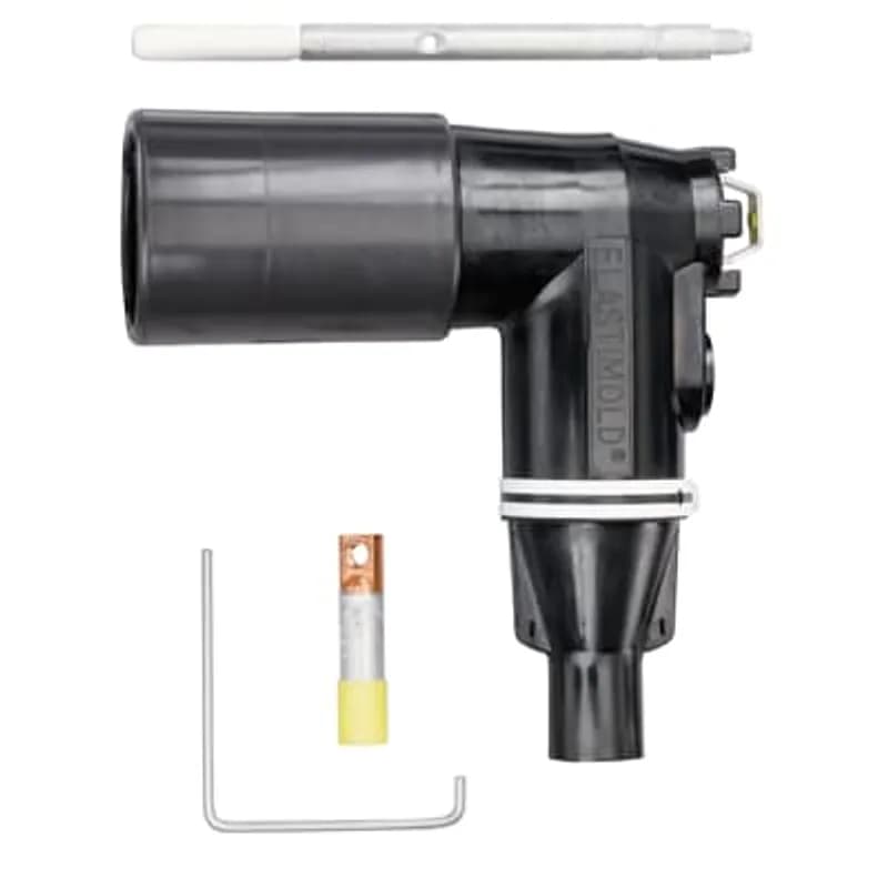 ABB - Installation Products 375LR-K5250-SG3 - 35kv, 200 Amp, Loadbreak, Elbow, with Sealing Kit, Cable Insulation Diameter 1.090-1.310 inches, Bi-Metal Lug, Conductor Size 2/0 Compressed/Stranded or 3/0 Compact/Solid.