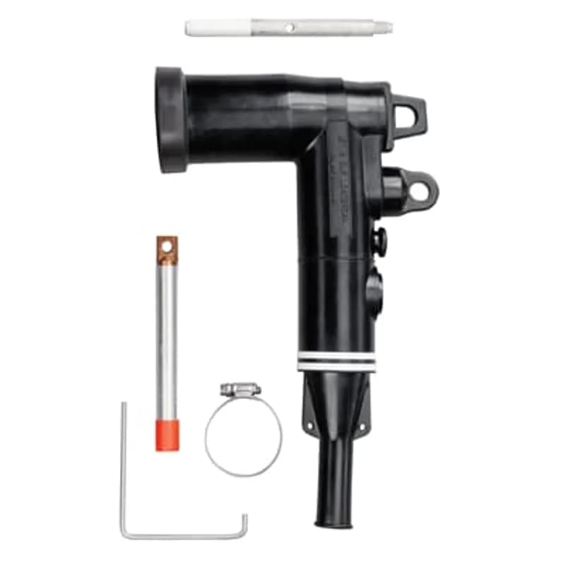 ABB - Installation Products 168ELR-88110-5260 - 200 Amp, 15kV, Loadbreak Repair Elbow Connector with Test Point, Cable Insulation Diameter 0.880 inch to 1.100 inch. Bi-Metal Compression Lug, Conductor Size AWG Compressed Stranded 3/0 /Solid 4/0 /mmSquared 85.01.