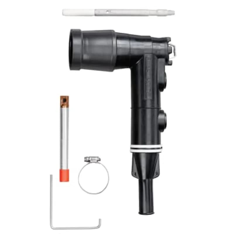 ABB - Installation Products 273ELR-88110-5230 - 25kV, 200 Amp, Extended Elbow, No Sealing Kit, 200 Amp, 25kV, Loadbreak Repair Elbow Connector, Repair Elbow has extended length contact and elbow housing resulting in a net gain of 3-1/4 inches in length. Includes 02509X long Bi-Metal Contact. Cable Insulation Diameter 0.880 inch to 1.100 inch. Bi-Metal Compression Lug. Conductor Size AWG Compressed Stranded #1/Solid 1/0 /mmSquared 42.41.