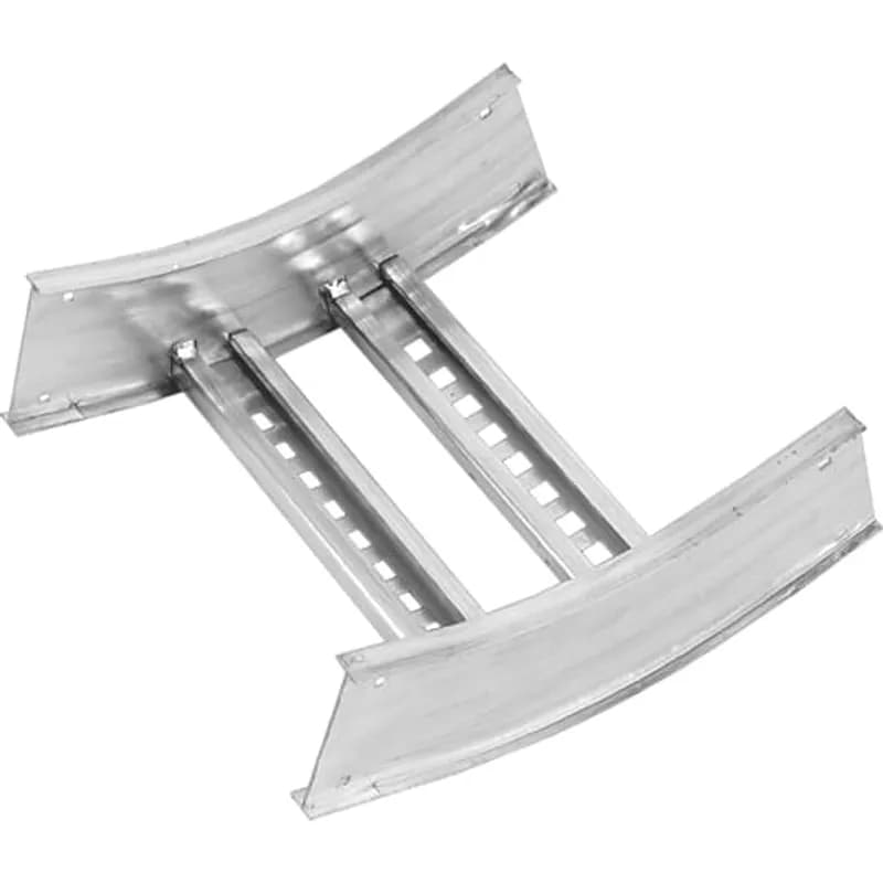 ABB - Installation Products AMS636LVI3024 - Aluminum fitting 6 inches side rail height 36 inches width ladder vertical inside 30 degree 24 inches radius