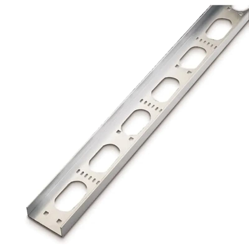 ABB - Installation Products ALTC06V-3W - Aluminum cable channel straight section 6 Inches width ventilated trough 10 feet length