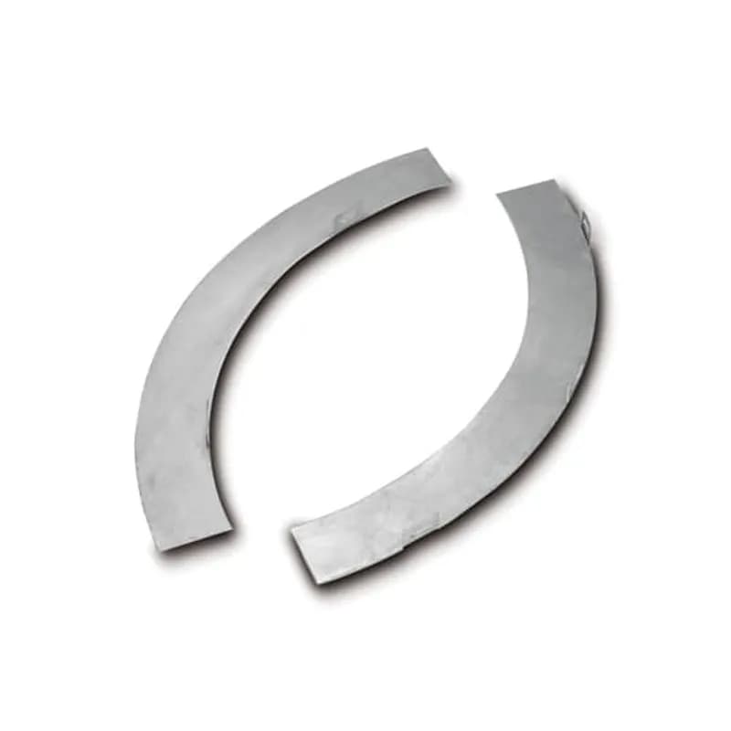 ABB - Installation Products ALTW06VOB9012 - Aluminum 6 inches width vertical outside barrier strip 90 degree 12 inches radius
