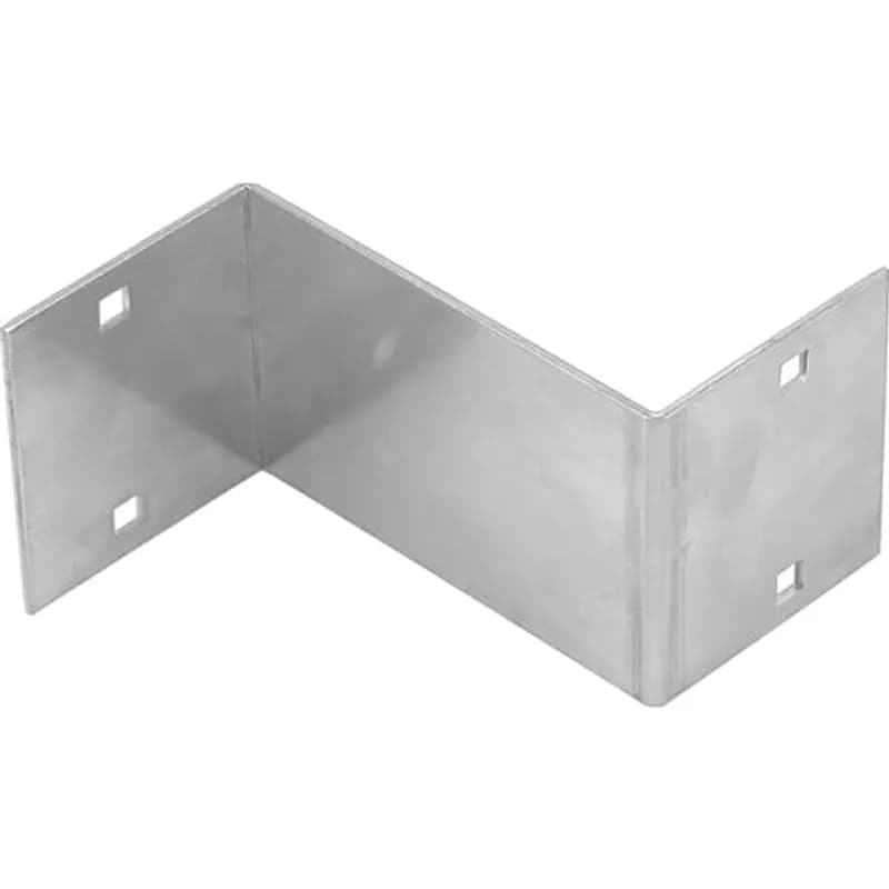 ABB - Installation Products SSTW0604RSP - Stainless steel channel straight reducer plate 6 inches to 4 inches width