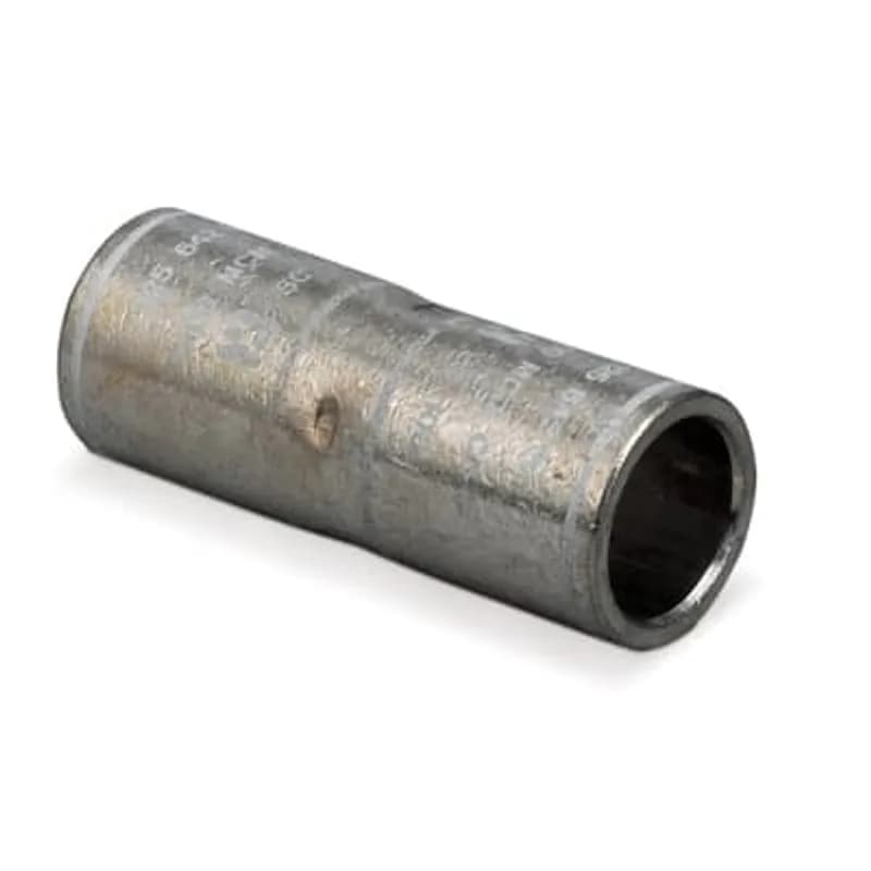 ABB - Installation Products Z 2 C 10 - Copper Full Tension Splice - Conductor Size 2/0 Stranded, Length 5.250 Inches x .709 inch diameter. Wire Size 2/0 7-Strand Copper. Dies TZ, 166. Oxide Inhibiting Compound, Gray Caps.