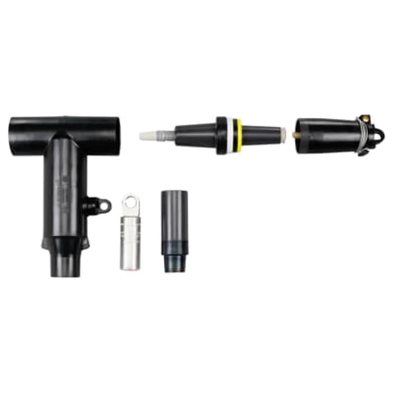 ABB - Installation Products 656LRTP-J0290-DRG - 600 Series Elbows with IEEE 386 Capacitive Test Points, 600 Amp, 15kV, Stick-OP Elbow Connector Kit, Insulated Cap. Cable Insulation Diameter 0.980 inch to 1.180 inch. Aluminum Compression Lug. Conductor Size AWG or kcmil, Compressed Stranded 300 /Compacted Solid 350 /mmSquared Compact 150.