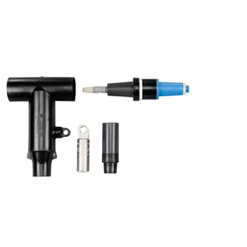 ABB - Installation Products K656LRTPFB-M5380 - 600 Amp, 25kV, Deadbreak, Stick-Op Connector Kit with Test Point, Fixed Bolt, Cable Insulation Diameter 1.370 inch to 1.630 inch. Bi-Metal Compression Lug. Conductor Size AWG or kcmil, Compressed Stranded 700/750 /Compacted Solid 900.