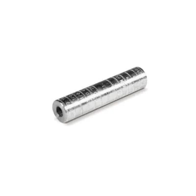 ABB - Installation Products SAC 4/0 R 1/0 TN - Tin Plated Aluminum Straight Splices. Wire Range 4/0 Stranded - Compressed, 250 kcmil Compact AL-CU to 1/0 Stranded - Compressed, 2/0 Compact - Solid AL-CU. Installing Dies 840, 249, TX, CSA 24. Length 4 inch. Oil Stop. Oxide Inhibitor. Pink Cap. Yellow Cap.