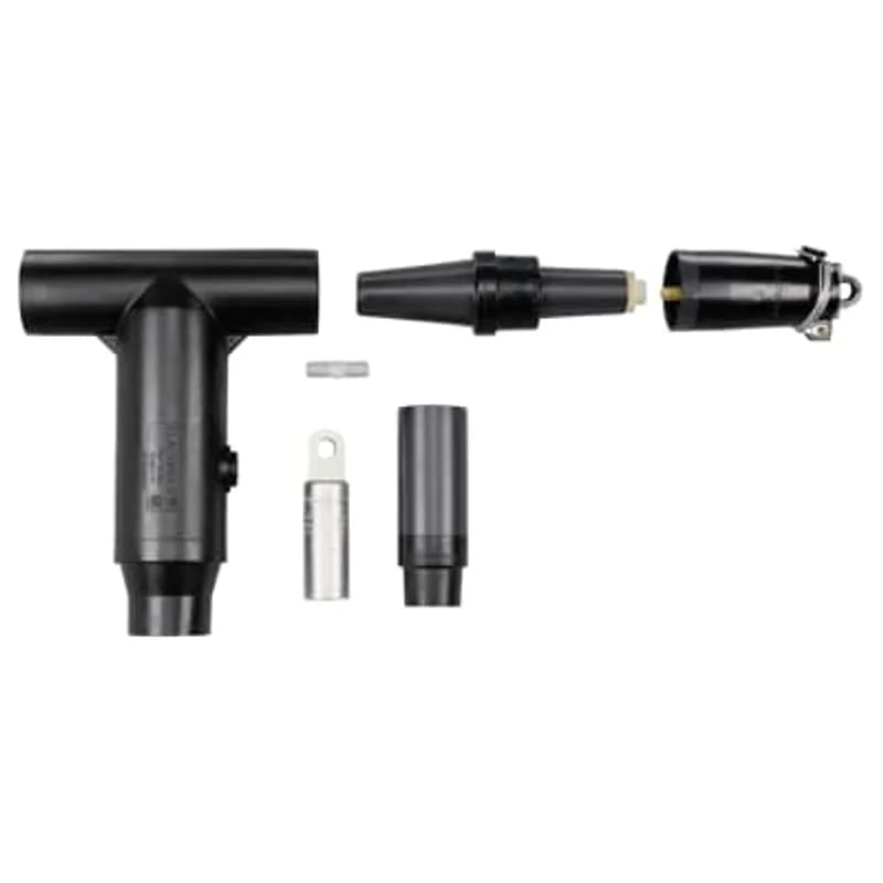 ABB - Installation Products 755ETP-J0230-DRG - 600 Amp, Test and Ground Connector Kit, 35KV, DeadBreak, Cable Insulation Diameter 0.980 inch to 1.180 inch. Aluminum Compression Lug. Conductor Size AWG Compressed Stranded #1/Solid 1/0 /mmSquared 42.41.