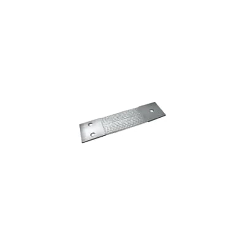ABB - Installation Products SWC215G3915 - Tinned Copper, Standard Flexible Braid Connector, SWC Series, 2 Hole Pads with NEMA Standard 7/16 inch (11.1 mm) Holes and 1-1/2 inch (38.1 mm) Spacing Center to Center. 36 inch (915 mm) long, 3 inch (76.2 mm) wide, 3/8 inch (9.5 mm) thick. Pad 3 inch x 3 inch. 30 AWG Individual Strand. Holes In-Line to Braid.