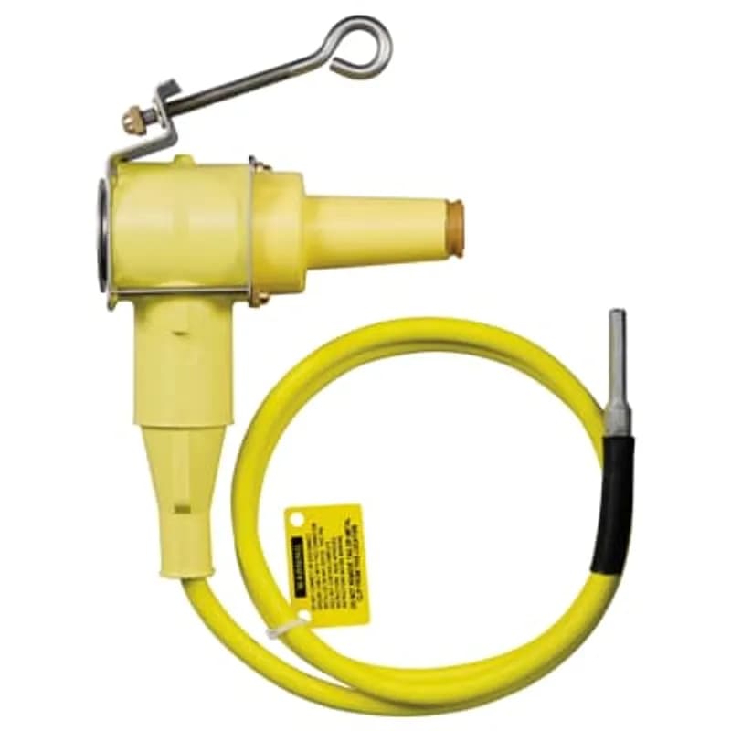 ABB - Installation Products 161GP - 200 Amp, 15kV, Loadbreak Grounding Plug with 1/0 AWG 6 foot Ground Lead