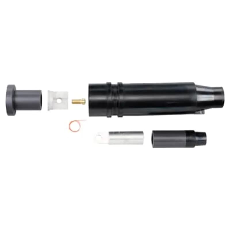 ABB - Installation Products K656YSR-G0250 - 600 Amp, 15/25kV, Deadbreak, Straight Receptacle with Test Point, Cable Insulation Diameter .760 inch to .950 inch. Aluminum Compression Lug. Conductor Size AWG Compressed Stranded 2/0 or Compacted Solid 3/0.