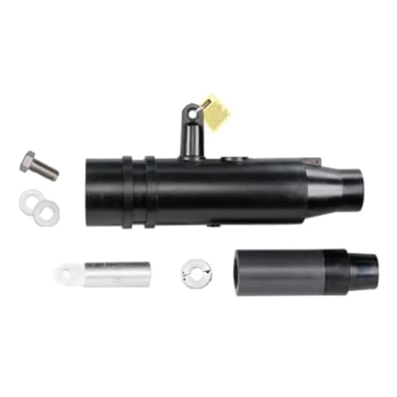 ABB - Installation Products K655YDSR-M0380 - 600 Amp, 15/25kV, Direct Test Straight Receptacle Elbow. Cable Insulation Diameter 1.370 inch to 1.630 inch. Aluminum Compression Lug. Conductor Size kcmil Compressed Stranded 700/750 or Compacted Solid 900.