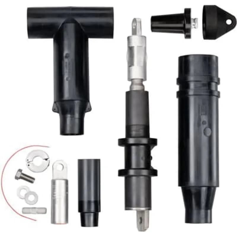 ABB - Installation Products K656RLR-P0380-S - 600 Amp, 15/25kV, 600 Series Deadbreak, Replacement Elbow with Test Point, Cable Insulation Diameter 1.725 inch to 1.935 inch. Aluminum Compression Lug. Conductor Size AWG or kcmil, Compressed Stranded 700/750 /Compacted Solid 900. Cold-Shrinkable Jacket Seal.