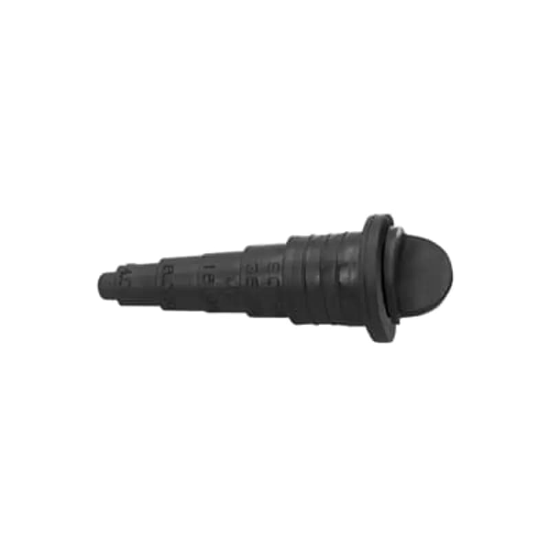 ABB - Installation Products RAB ROCKET W/CAP - Replacement Rockets with tethered caps for RAB 350 Series, Santoprene, Rocket Height 2-43/64 inch. Cap Inside Diameter 45/64 inch. Wire Range #12 - 250, or up to 120 mm2.