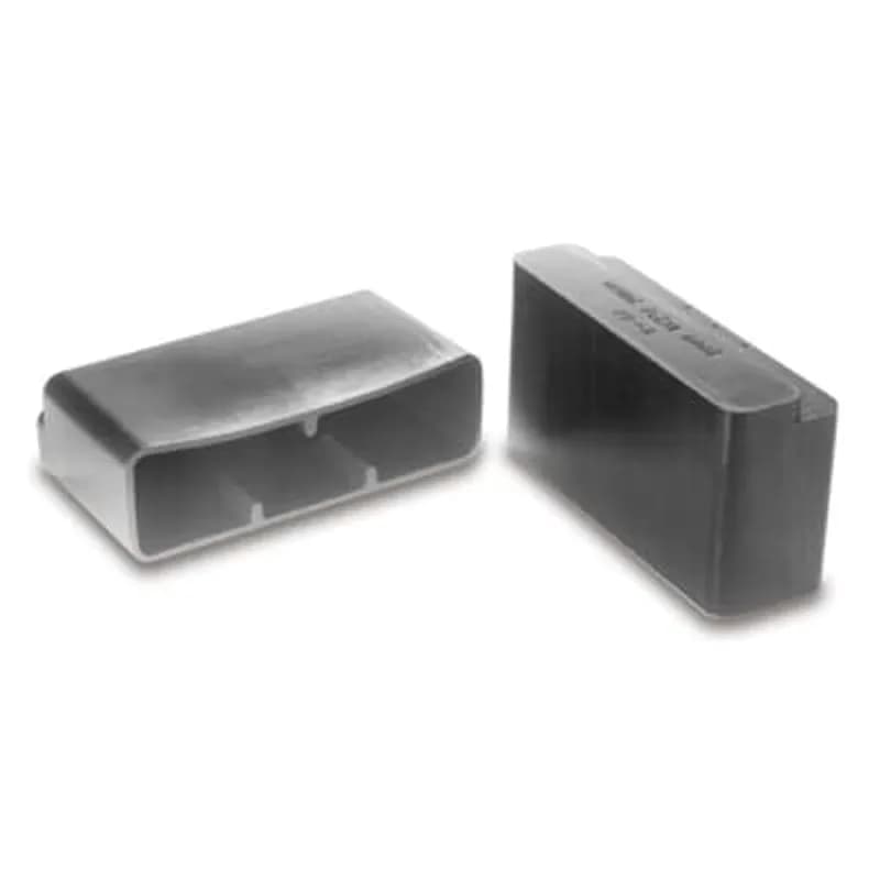 ABB - Installation Products FB 6 L/P2 - Flexi-Boot, Black EDPM Rubber Boot, Length 7.562 inch x 2.187 x 3.375 inch. (1) .562 inch Diameter Hole Center to Edge 1.596 inch.