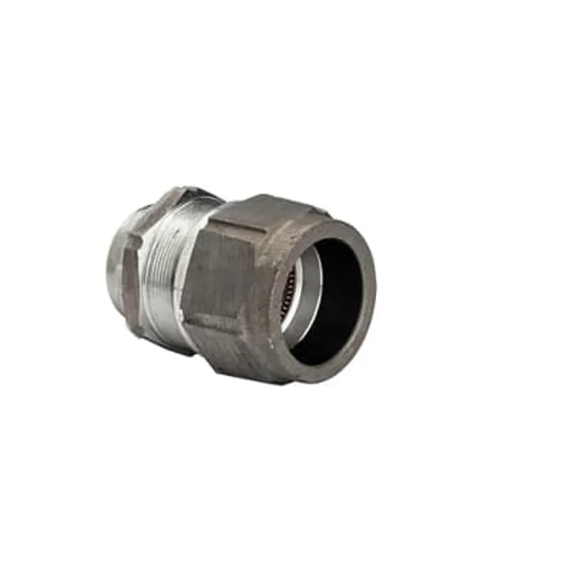 ABB - Installation Products AMC-2001 - Aluminum fitting for metal clad and armored cables. Hub size of 2 inches. NPT Range over armour 1.560 / 2.005 inch.