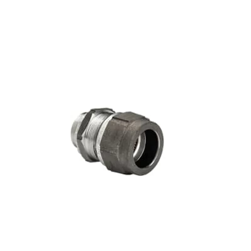 ABB - Installation Products AMC-1251 - Aluminum fitting for metal clad and armored cables. Hub size of 1-1/4 inch. NPT Range over armour 1.050 / 1.375 inch.