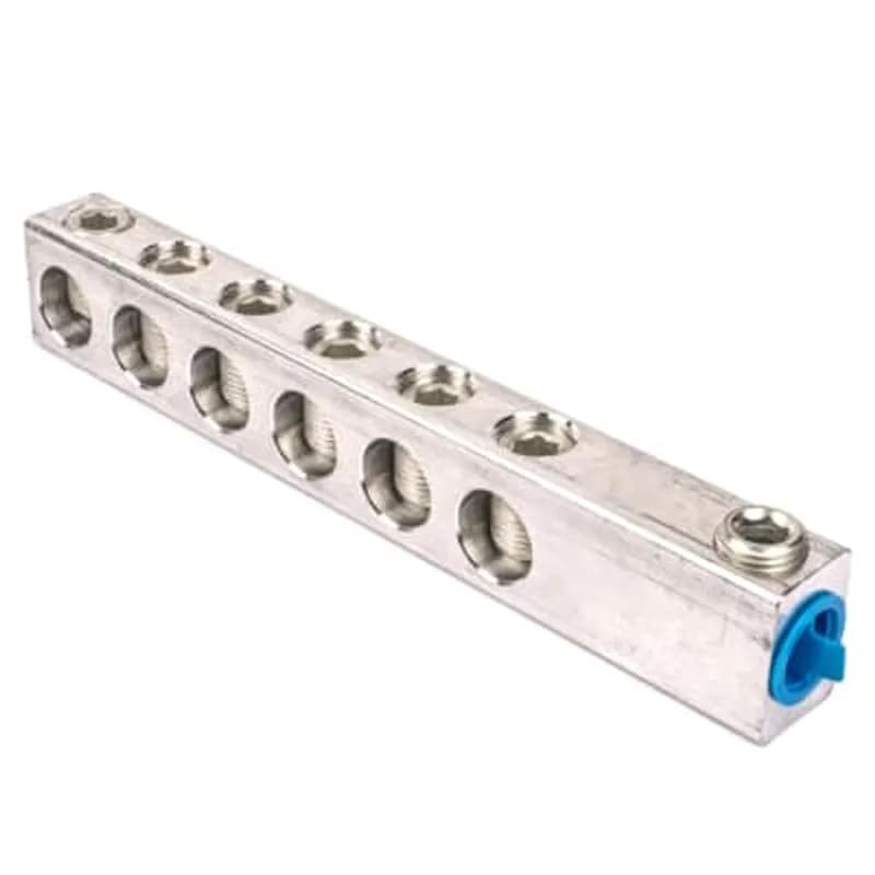 ABB - Installation Products ABW5350SLCW/SB11(CL) - Aluminum Transformer Connector, #12 - 350 kcmil, Aluminum and Copper, Stud Size 5/8 inch, Five Conductor, Length 7-37/64 x 1-1/4 x 7/8 inch. Oxide Inhibitor. Includes Boot SB 11 (CLEAR)