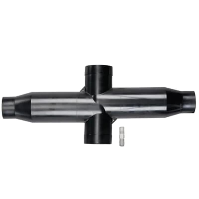 ABB - Installation Products K655BVS-L2-M0380 - 600 Amp, 15/25KV, DeadBreak, Vault Stretcher Housing Only, with stud, 2-Way, Cable Insulation Diameter 1.370 inch to 1.630 inch. Aluminum Compression Lug. Conductor Size AWG or kcmil, Compressed Stranded 700/750 /Compacted Solid 900.
