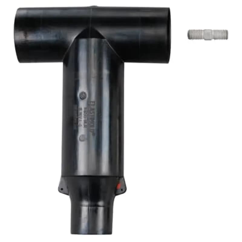 ABB - Installation Products K655BLR-H0270 - 600 Series Elbow with out Test Point, With Stud, Cable Insulation Diameter 0.850 inch to 1.050 inch. Aluminum Compression Lug. Conductor Size AWG Compressed Stranded 4/0 /Solid 250 /mmSquared 126.67.