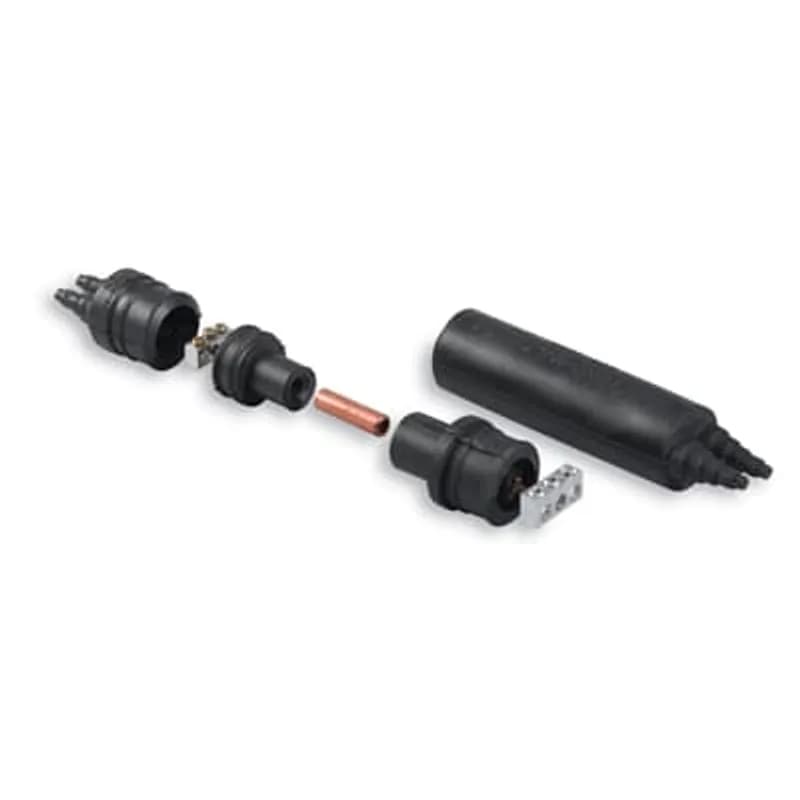 ABB - Installation Products YDU - Flood Seal, YY Type NonFused Disconnect StreetLight Kit, #14-#4 Copper, #14-#2 Aluminum, includes Insulating Twin Cap and Twin Rocket, Fuse Clip, Copper Wire 10 Gauge, (3) Screws, Silicone Grease, Oxide Inhibitor, Instruction Sheet