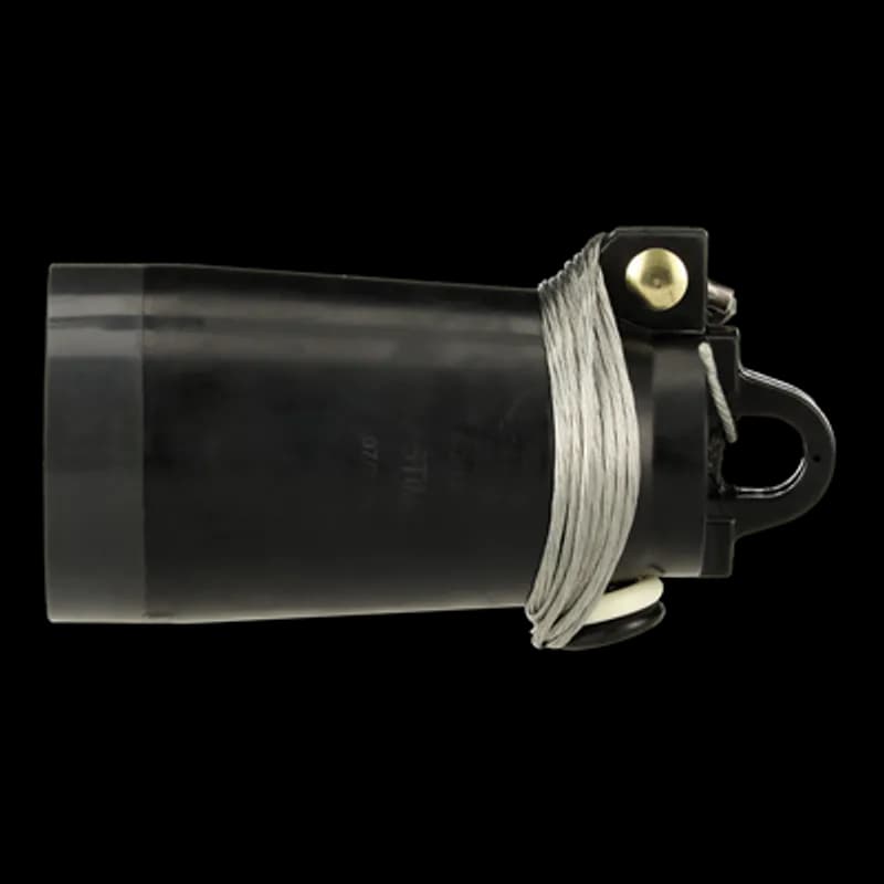 ABB - Installation Products 167DRGA-5 - 200 Amp, 15kV, Insulated Cap with Ground, without Probe, Equipped with Insulated Cuff.