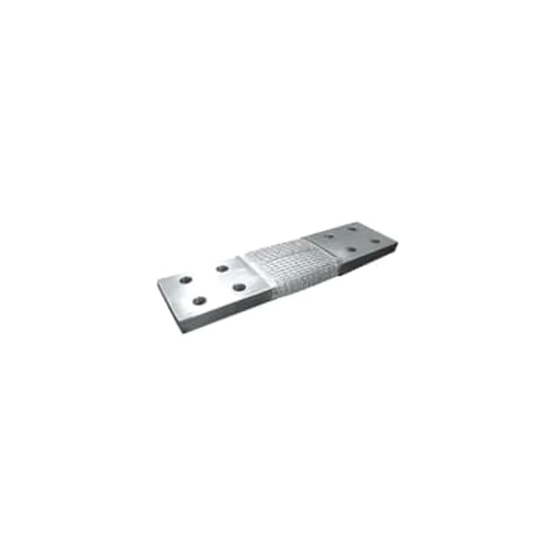 ABB - Installation Products EXH250A1304 - Tinned Copper, Extra Flexible Braid Connector, EXH Series, 4-Hole Pads with Nema Standard 9/16 Inch (14.3 MM) Holes and 1-3/4 Inch (44.4 MM) Spacing Center to Center, 12.00 Inch (304 MM) Long, 3-5/8 Inch (92 MM) Wide, 3/8 Inch (9.5 MM) Thick. Pad 3-5/8 Inch X 4 Inch. 8 Braids in Assembly. 36 AWG Individual Strand.