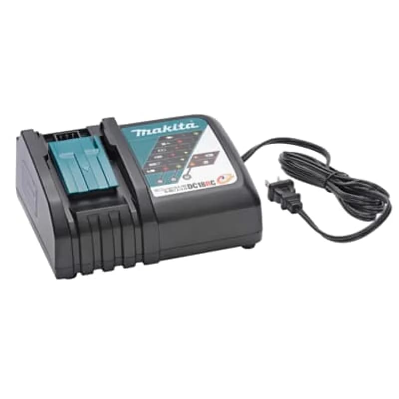 18-Volt LXT Lithium-Ion Rapid Optimum Battery Charger, Model DC18RC for Makita Batteries