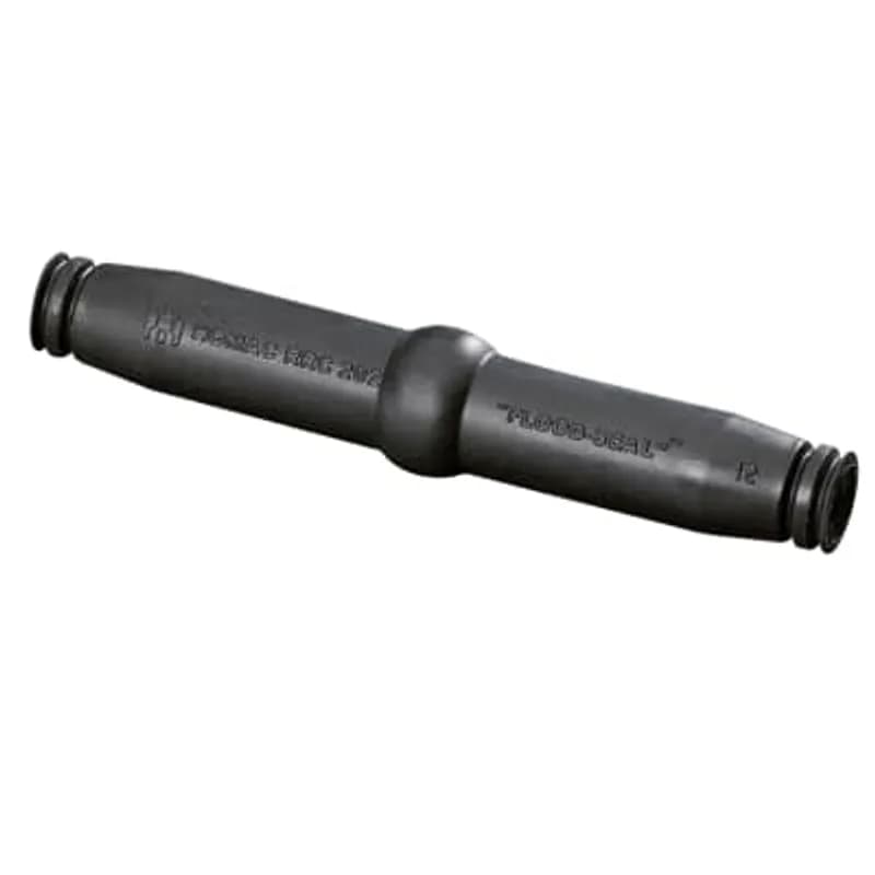 ABB - Installation Products RRC-202 - Deep Groove Rib Splice Cover for Catalog Number RRS 202, Included in kit - RRK 202. EPDM Rubber, Length 5-1/2 inch. 1 inch widest Diameter. Cover Only - No Connector.