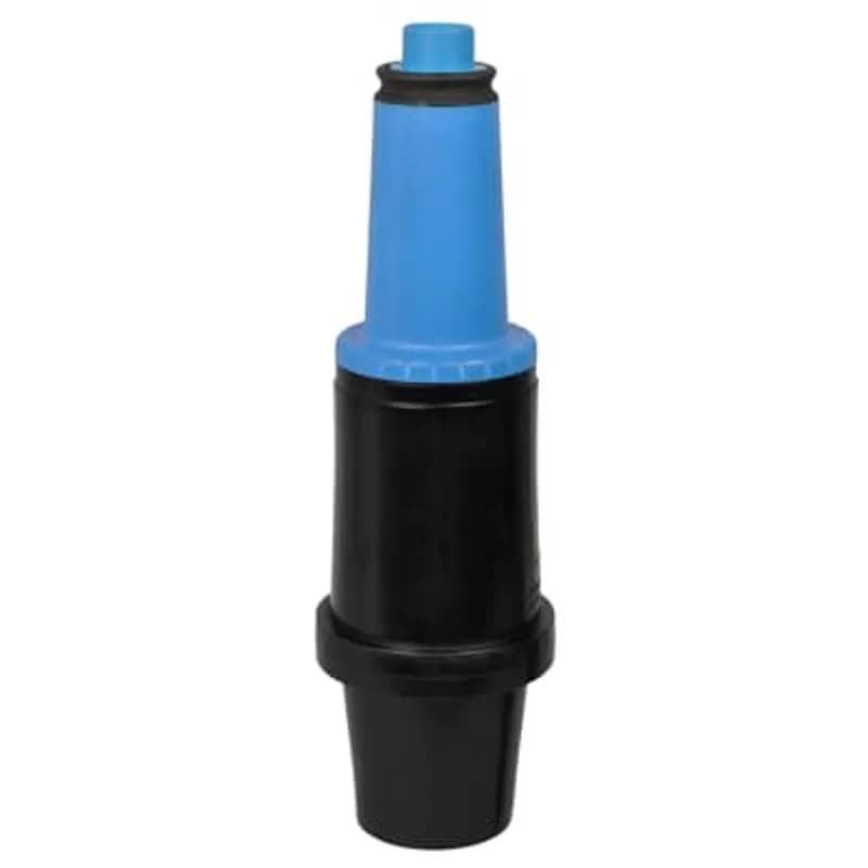 ABB - Installation Products 2701DLA - 25kV, 200 Amp, DeadBreak to LoadBreak Bushing Adapter, Blue. Includes hex-broach for Torque installation, Peroxide-cured insulation and jacket, Provision for ground wire connection, All copper current path. Blue PBT interface shield reduces sticking and provides seating indicator.