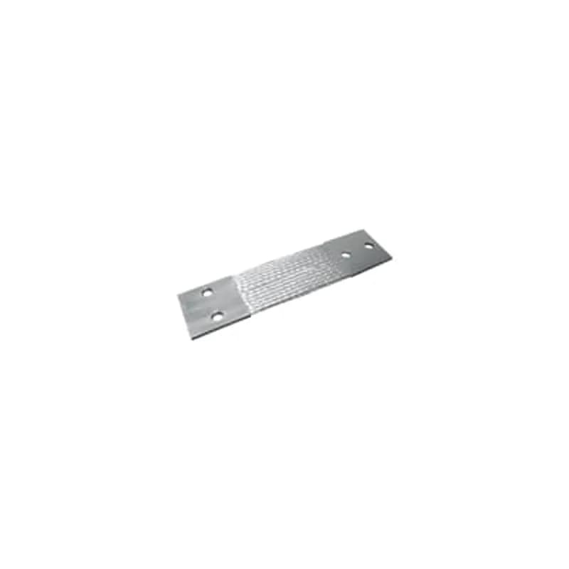 ABB - Installation Products SWC130F1660 - Tinned Copper, Standard Flexible Braid Connector, SWC Series, Tin Plated Copper 2 Hole Pads with 9/16 Inch (14.3mm) Holes and 1-3/4 Inch (44.4mm) Spacing Center to Center. One Pad has In-line holes, the other Pad has Transverse holes. 660mm (25.98 inch) Long x 3 Inch (76.2mm) Wide x 1/4 inch Thick. Braid is 2 Across x 2 Layers Thick.