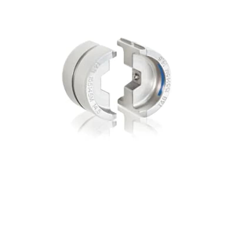 ABB - Installation Products 155145M - 14 Ton Stainless Steel Die - Gauging .422-.438, Color/Die Code Blue/14.5, 50 millimeters squared