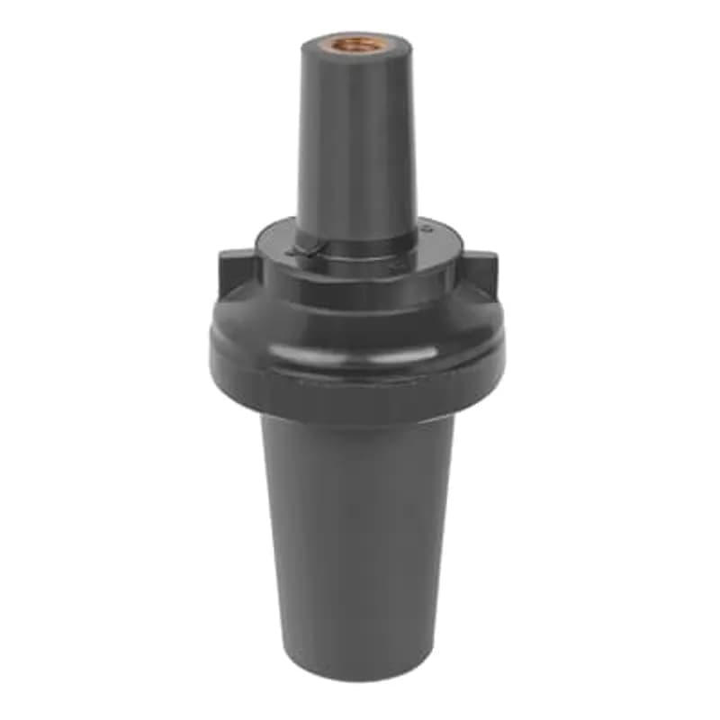 ABB - Installation Products VSGADCP-25 - 15kV/25kV, 600 Amp, Deadbreak, EPDM Peroxide Insulation GAD with Conductive Jacket and Painted Contact - Length 6.633 inch x 3 inch widest Diameter. Voltage and Corona Tested for 28kV. Includes Lubricant.