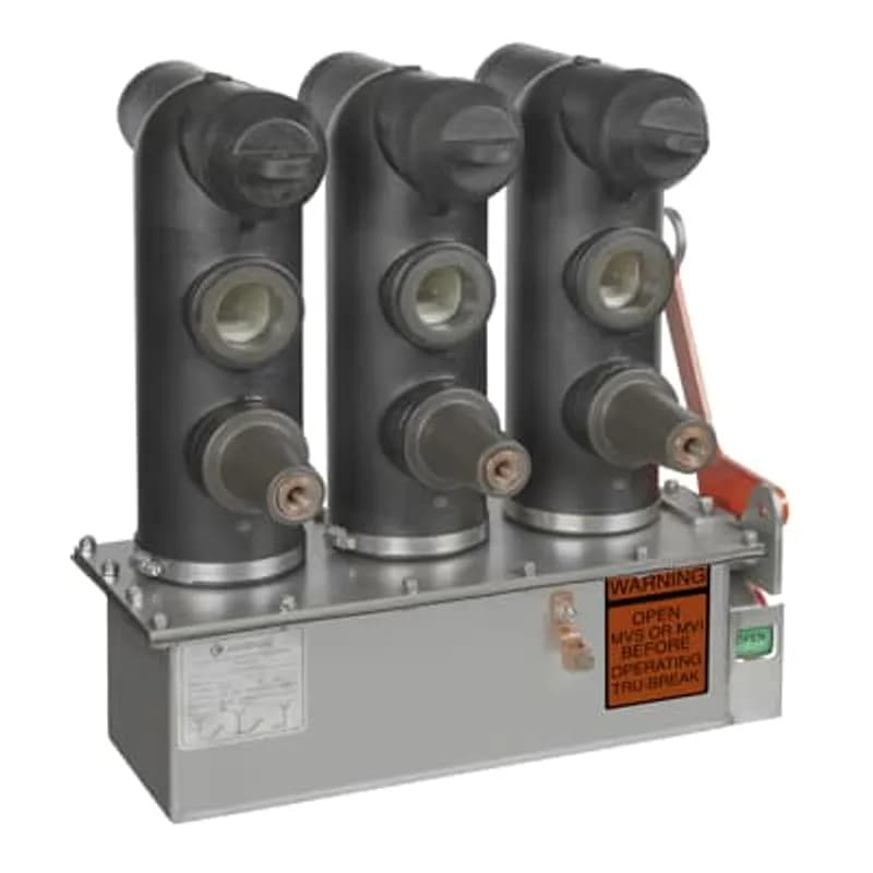 ABB - Installation Products TB15-20-6-R-I-AC - TRU-BREAK Interlock Linkage Kit for MVI, Nominal Voltage: 15kV, Withstand Current: 20kA (SYM), Continuous Current: 600 Amps, Handle Position: Right, Mating Device: MVI3, Electrical Interlock: AC Interlock
