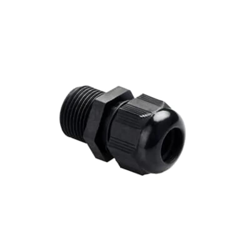 ABB - Installation Products NCG-M322LG-L - Non Armoured Cable Gland, Thread Size M32, Cable Range 15 to 21mm, Thread Length 15mm, Nylon, Light Grey
