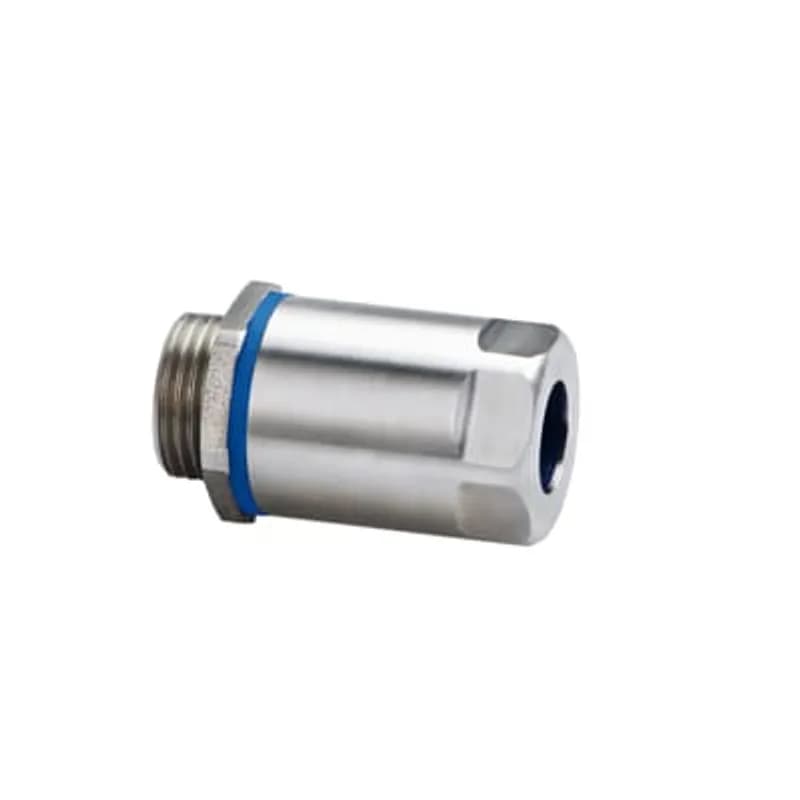 ABB - Installation Products FSEM-M201 - Non Armoured EMC Cable Gland for Food and Beverage, Thread Size M20, Cable Range 6 to 12mm, Thread Length 10mm, Stainless Steel