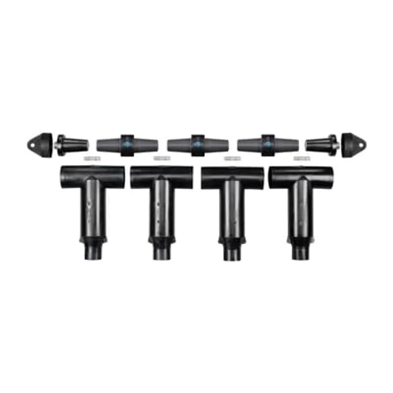 ABB - Installation Products K655L4 - 25kV, 600 Amp Elbow Splice. 15-25kV, 600 Amp, Deadbreak, 4-Way L-Kit without Test Point, without Seal. 38.18 inch (969.8mm). Cable Insulation Diameter 1.370 - 1.630 inches.