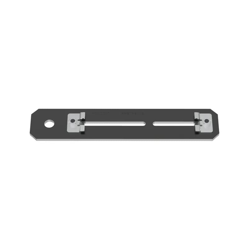 Panduit FR6TRBN12 - The FiberRunner QuikLock New Threaded Rod Bracket is used to support the 6x4 and 4x4 systems from any new threaded rod installation. It is secured to a threaded rod with two split nuts. It is used for a 0.5 inch threaded rod. The pre-assembled slide clamps enable fast assembly to the channel.