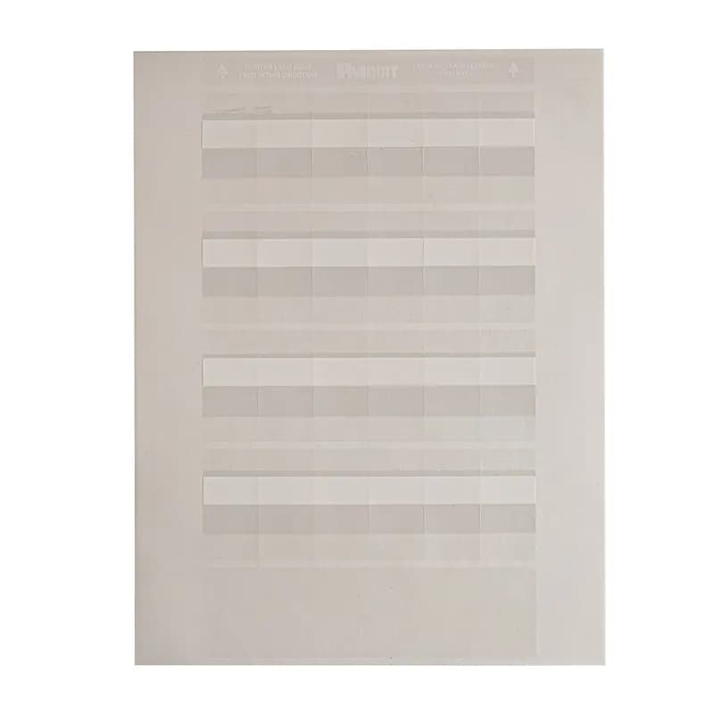 Panduit R100X150X1J - The laser/ink jet, self-laminating Turn-Tell label made of polymer has an innovative design that allows it to rotate to any angle for improved visibility, aesthetics, and easy repositioning on wires and cables. The label has a print-on area 0.50" (12.7 mm) high. It can easily be installed on existing terminated wires and assemblies and does not require disconnecting wires or cables. It is clear with a white print-on area color. The label is 1.0" wide and 1.50" long (25.4 x 38.1 mm). It supports 10-6 AWG wire /cable, Cat 5e/6/6A UTP and Cat 5e FTP cable. It has 6 labels per row, 24 labels per sheet and comes in packages of 1000. It can be used with Easy-Mark Plus Labeling Software.