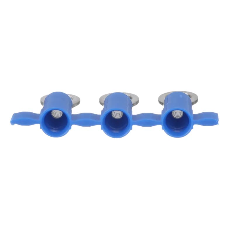 The PV14-8RB-3K Reel Smart Terminal is a continuously molded and vinyl fully insulated ring terminal. The continuously molded design allows for consistent and reliable processing through Panduit applicators. Brazed seam protects terminal barrel from splitting during the crimp process. Internal barrel serrations assure good wire contact and maximum tensile strength.