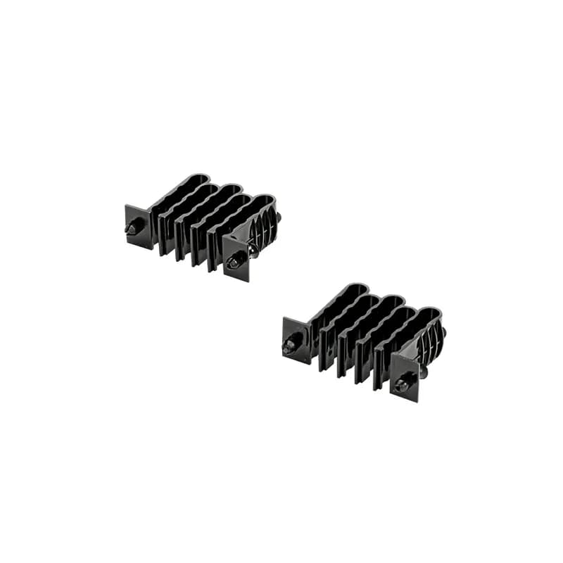The HD Flex 12-Position Trunk Transition clip comes in a quantity of two and is black.