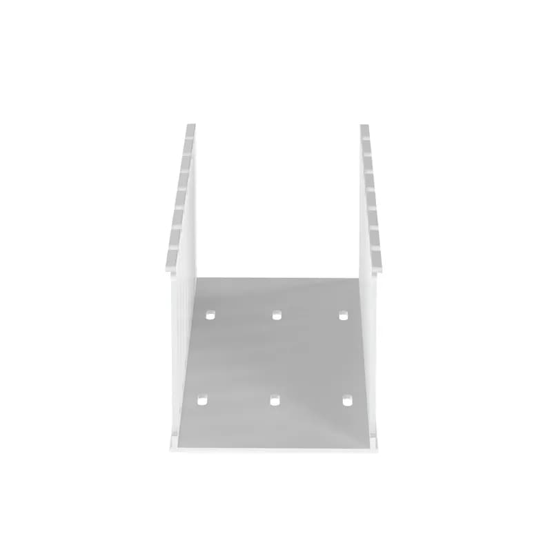 Panduct type NE halogen-free wiring duct, 4 W x 4 H, 6' length, halogen-free, adhesive, white.