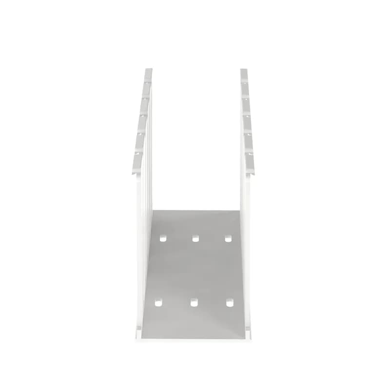 The NE3X5WH6 Halogen-Free Wide Slot Wiring Duct design provides greater rigidity and allows for a wide range of wire/bundle sizes. Upper and lower scorelines for easy finger/sidewall section removal. UL 94 flame class of V-0 with a UL recognized continuous-use temperature up to 95 C (203 F). Halogen-Free, Polyphenylene Oxide (PPO). Mounting holes provided. 5.06" x 3.14" (128.5 mm x 79.8 mm) and 6' (1.83 m) long. Cover sold separately. Color White. 6 pieces per package.