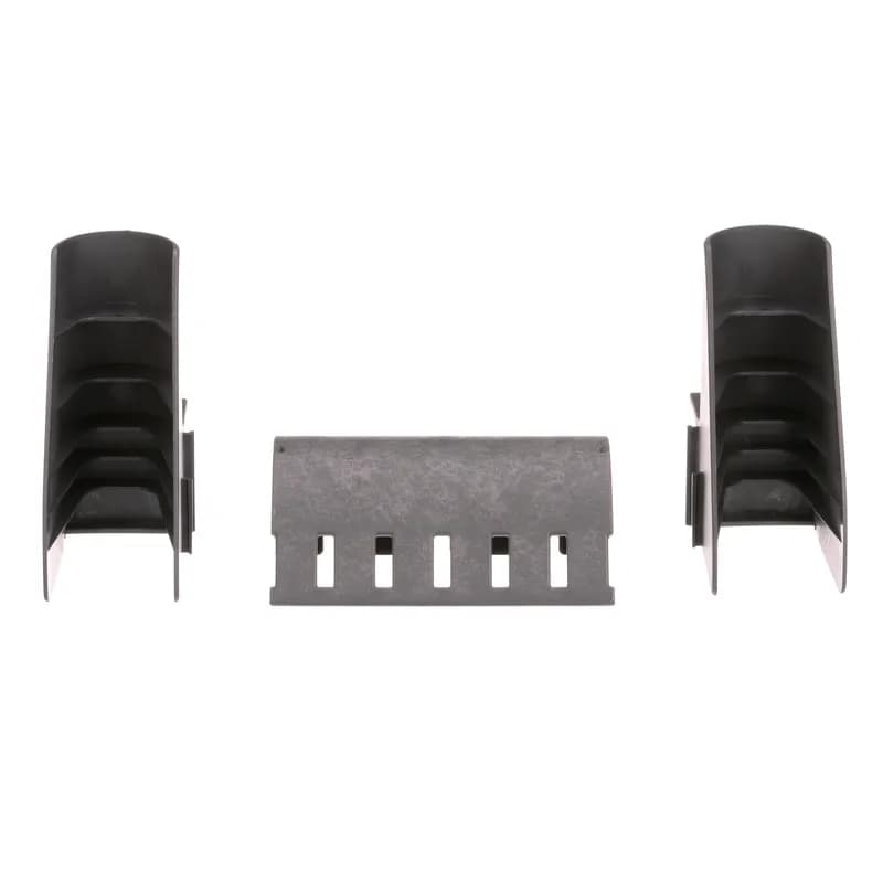 Cable management waterfall kit. Provides bend radius control when transferring cables from standard ladder rack. Kit includes CMWB, two CMWW, and cable ties.